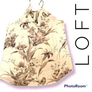 NWT XXSP LOFT spaghetti strap tank top